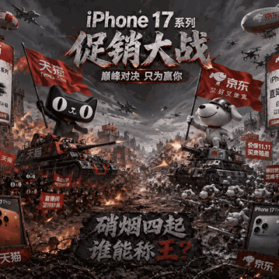 打起来了！iPhone 17 系列官降开始！京东和天猫官旗开始拼价格了
