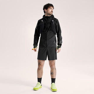 ARC'TERYX/始祖鸟 男士风壳夹克 BLACK/GRAPHITE/黑色/灰黑色 M