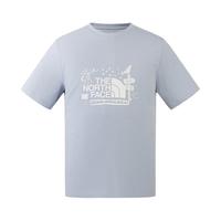 THE NORTH FACE 8GVE FM2 透气宽松 凝霜灰 L 短袖T恤