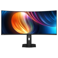 微星 MAG 341CQP QD-OLED X28 三星第五代QD-OLED面板 黑色 34英寸 电竞显示器
