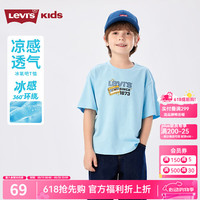 Levi's 凉感透气 儿童短袖T恤