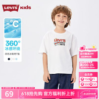 Levi's 凉感透气 儿童短袖T恤