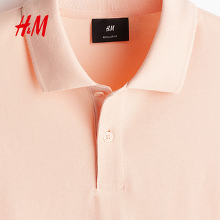  H&M 珠地棉 男士Polo衫