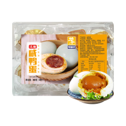 豫林多 咸鸭蛋60g*6枚尝鲜家庭装红泥腌制散养新鲜鸭蛋