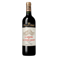 CHATEAU LA TOUR CARENT/拉图嘉利酒庄 干红葡萄酒 副牌2019年*1