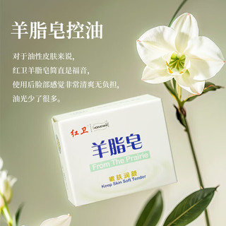红卫羊脂皂3+男士皂 115g*2块
