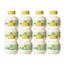 认养一头牛 巴氏杀菌乳 黑土有机吨吨鲜牛奶 200ml*12瓶