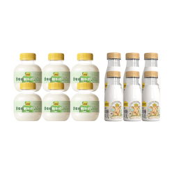 认养一头牛 低温奶组合装 有机吨吨鲜奶*6瓶+4.0娟姗牛乳200ml*6瓶