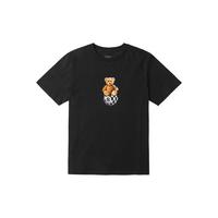 VANS 范斯 纯棉圆领小熊印花短袖T恤