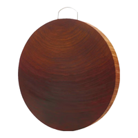 全适 宪木砧板 加厚圆形实木 42*5cm
