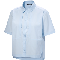 始祖鸟 SIMA SHIRT SS 女子短袖衬衣 云凌蓝 L