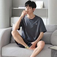 浪莎 抑菌 男士睡衣 3XL /185码（体重160-180斤）
