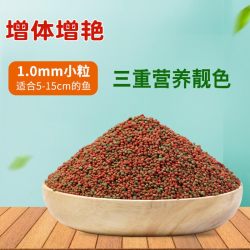 德瑞森 锦鲤鱼饲料鱼食小颗粒金鱼兰寿专用鱼饲料红草金通用观赏鱼粮鱼料