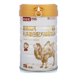 养倍优 富硒高钙乳铁蛋白驼奶粉益生菌正宗骆驼奶礼盒装350克*2罐