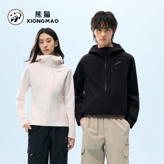 熊猫 玩野soft软壳衣 防泼水 薄款 户外外套