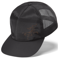 ARC'TERYX PERFORMANCE TRUCKER 弯檐帽 黑色 均码