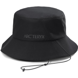 ARC'TERYX SINSOLO BUCKET HAT 轻量渔夫帽 黑色 S-M