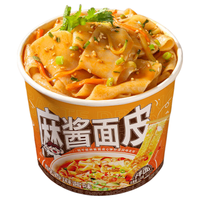班干部 麻酱面皮 120g*1桶 非油炸免煮冲泡方便面