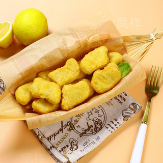 凤祥食品 优形脆香鸡块 1000g 炸鸡半成品
