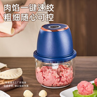 荣事达 绞肉机小型电动打蒜器家用蒜蓉搅碎器切菜电动压泥器婴儿辅食 基础款-300ml