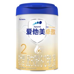 爱他美 卓傲系列 婴儿奶粉 国行版 2段 800g