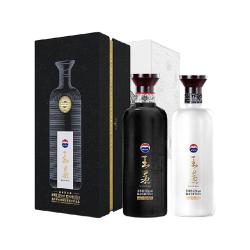 王茅 祥邦白祥雅黑组合装 酱香型白酒500ml*2