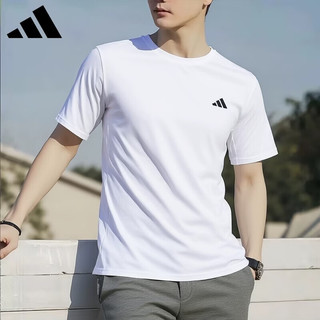  adidas/阿迪达斯 透气快干 男士T恤