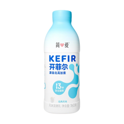 简爱 开菲尔家庭装大桶酸奶 原味760g*1瓶