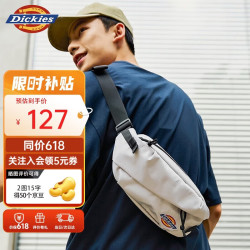 Dickies 斜挎包男士单肩包胸包多隔层骑行运动腰包休闲风多功能便捷手机包