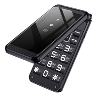 金立 V7+ 3.5英寸触屏 黑色 4G全网通翻盖手机
