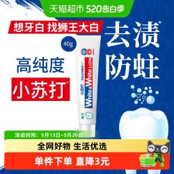 狮王 WHITE&WHITE大白牙膏