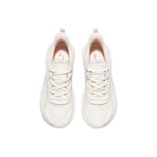  SKECHERS/斯凯奇 透气 女士运动鞋 乳白色/OFWT 36 【正码正拍】
