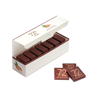 歌帝梵 72%可可黑巧克力 150g 30片装