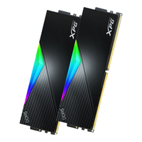ADATA 威刚 XPG系列 龙耀LANCER DDR5 6000MHz RGB 台式机内存 灯条 黑色 32GB 16GB*2