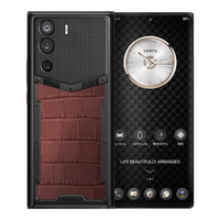 VERTU 17pro META双曲屏AI智能体 静谧蓝鳄鱼皮 18GB+1TB 5G手机