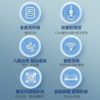 奥克斯 KFR72QW/BPR3QD(B1)-G 变频天花机中央空调