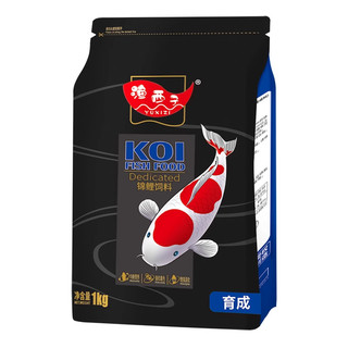 渔西子 锦鲤鱼饲料 高蛋白不浑水 500g 鱼粮