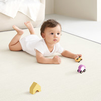 babycare 婴儿爬行垫卷筒XPE爬行垫-灰格纹150*180*2cm