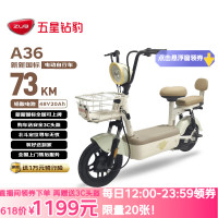五星钻豹 A36 电动自行车 48V20A