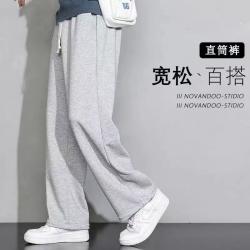 绿蜜蜂 直筒 男士卫裤