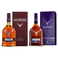 大摩 DALMORE 大摩12年 单一麦芽威士忌 700ml 单瓶装