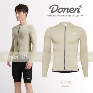 DONEN 高弹速干 黑色 L码 长袖骑行服