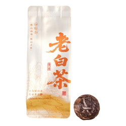 绿尘 福鼎原产 白茶寿眉 寿眉老白茶6g