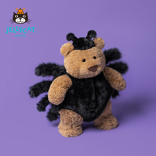 Jellycat 巴塞罗熊蜘蛛装毛绒玩具 棕色 Medium