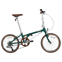 DAHON/大行 复古休闲 折叠自行车 邮政绿