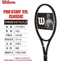 Wilson PRO STAFF 97L CLASSIC 碳素网球拍 290g 1号柄+双肩包