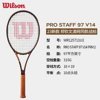 Wilson Pro Staff 97 V14 碳素网球拍 WR125711 315g 2号柄