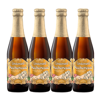 林德曼 桃子啤酒 低度果酒 250ml*4瓶