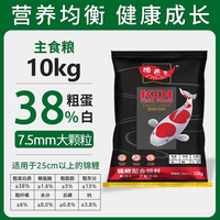 渔西子 锦鲤鱼饲料 高蛋白不浑水 500g 鱼粮