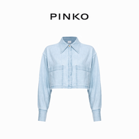 PINKO【520】女士休闲短款衬衫103060A1MO PJN 42